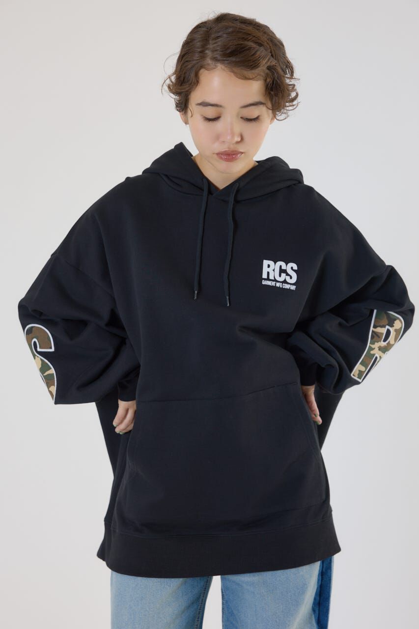 RODEO CROWNS「ロゴアップリケルーズパーカー」|パーカー|