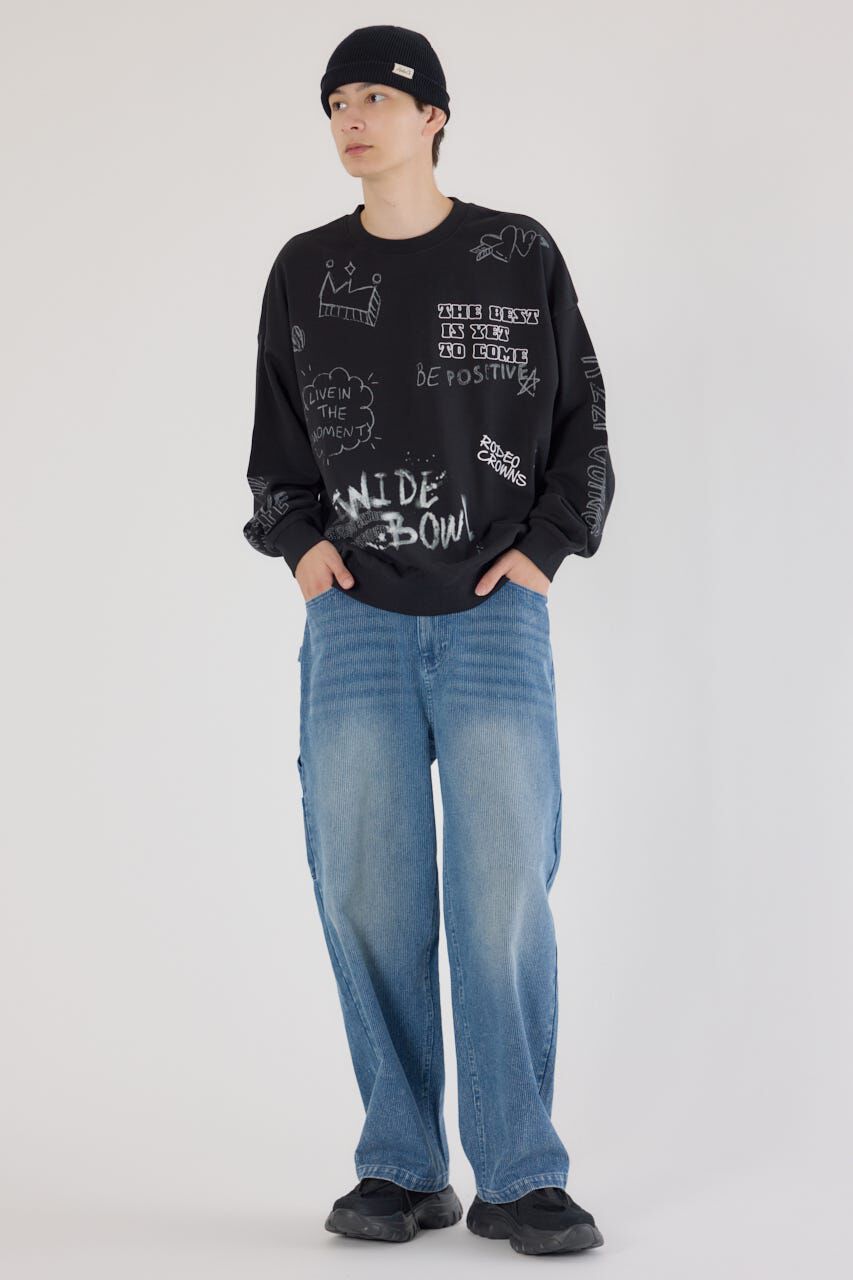 RODEO CROWNS「DRAWING スウェット」|パーカー|