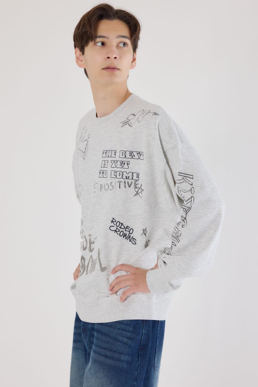 RODEO CROWNS「DRAWING スウェット」|パーカー|