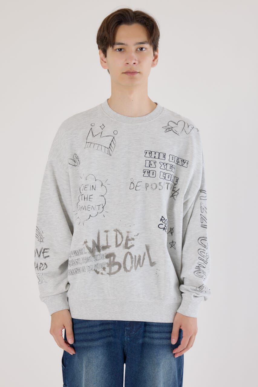 RODEO CROWNS「DRAWING スウェット」|パーカー|