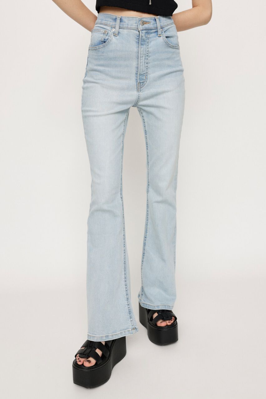SLY「HW FLARE PT-C WITH ROICA（R）EF」|デニム|
