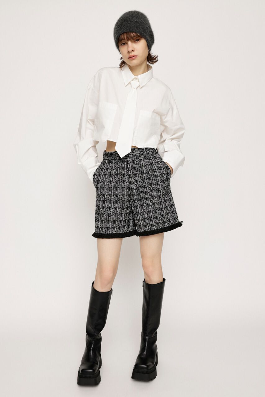 SLY「FRINGE TWEED ショートパンツ」|その他|