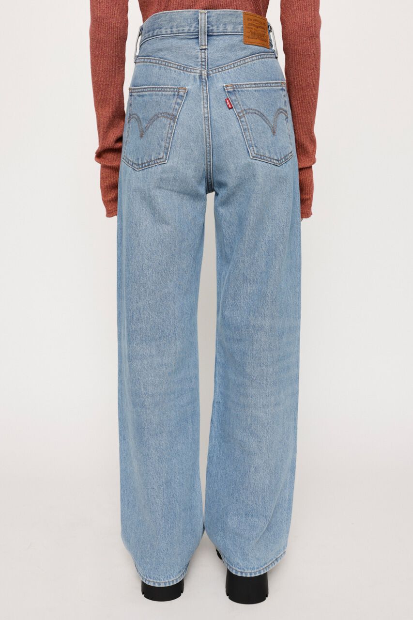 SLY「LEVI&rsquo;S別注 RIBCAGE WIDE LEG」|デニム|