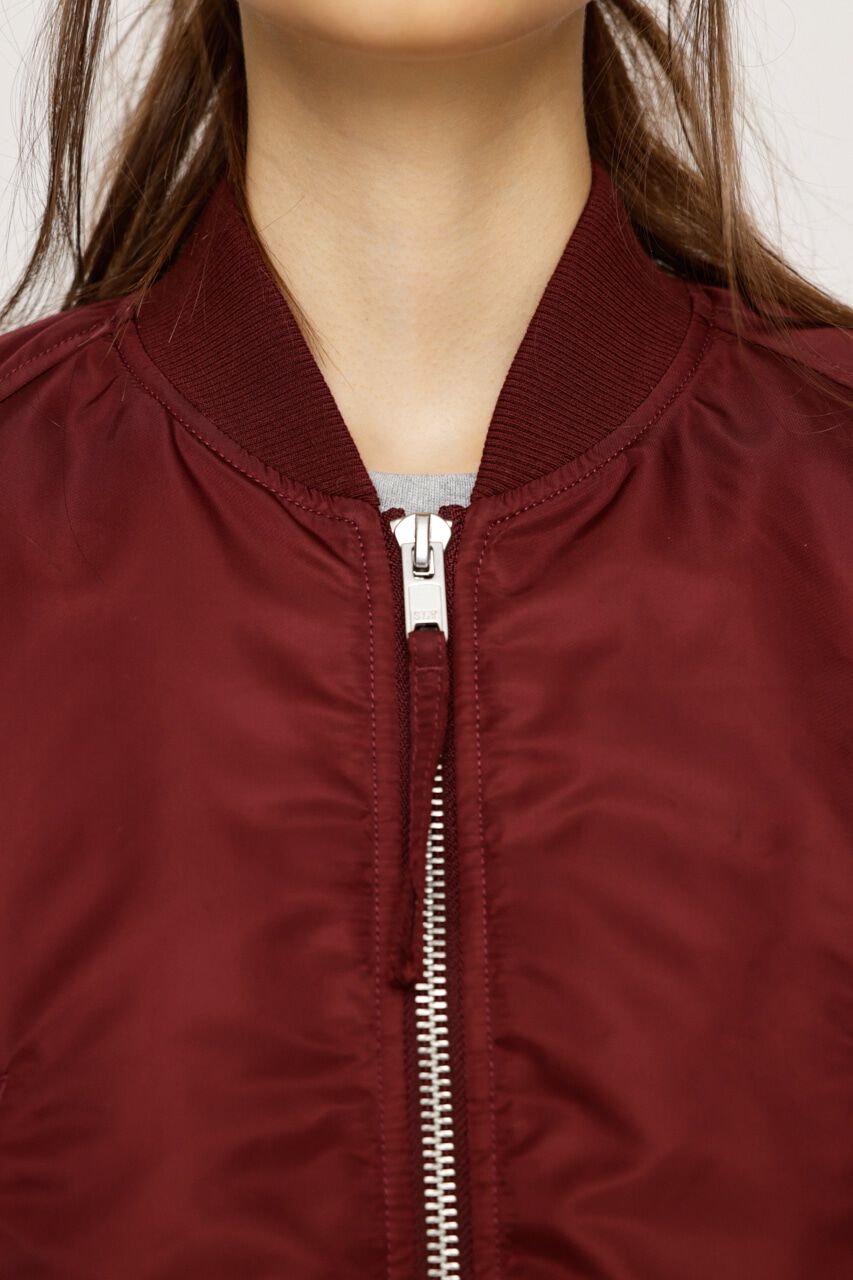 SLY「CROP GATHER MA-1」|ブルゾン・スタジャン|