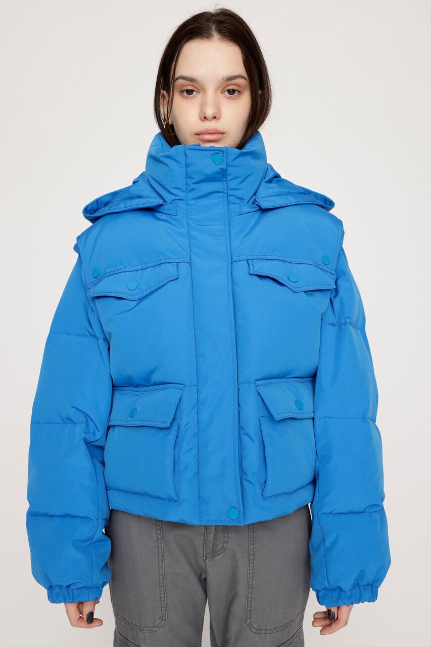 SLY「MANYWAY 4 POCKET PUFFER ジャケット」|ブルゾン・スタジャン|