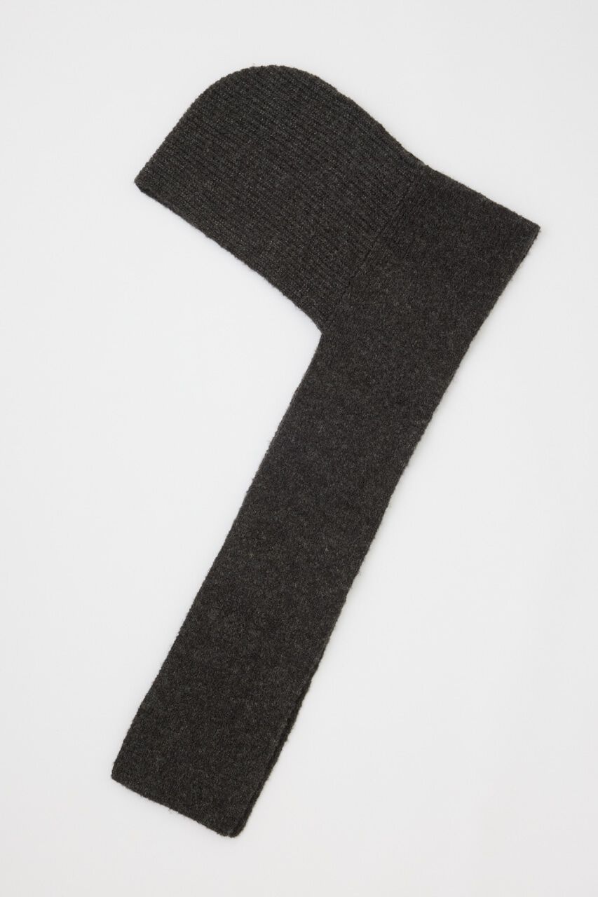 SLY「WOOL MIX KNIT HOODED マフラー」|その他|