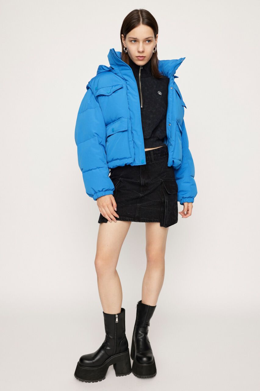 SLY「POINT LOGO CROP スウェット」|Tシャツ・カットソー|