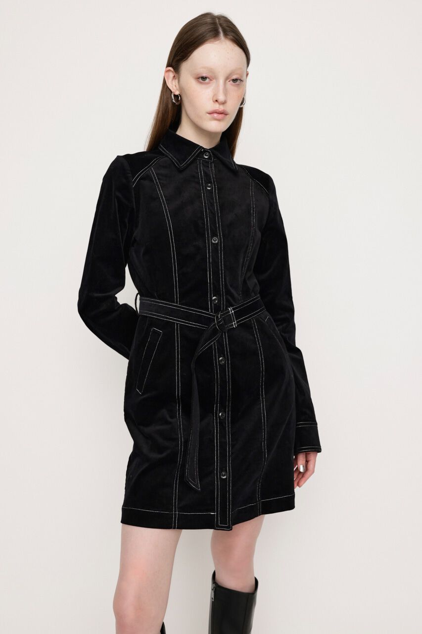 SLY「BELTED SH ショートワンピース」|ワンピース|