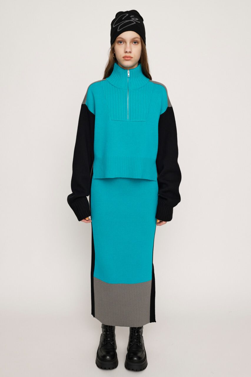 SLY「MILANO RIB ミディアムスカート」|スカート|M/TQ7