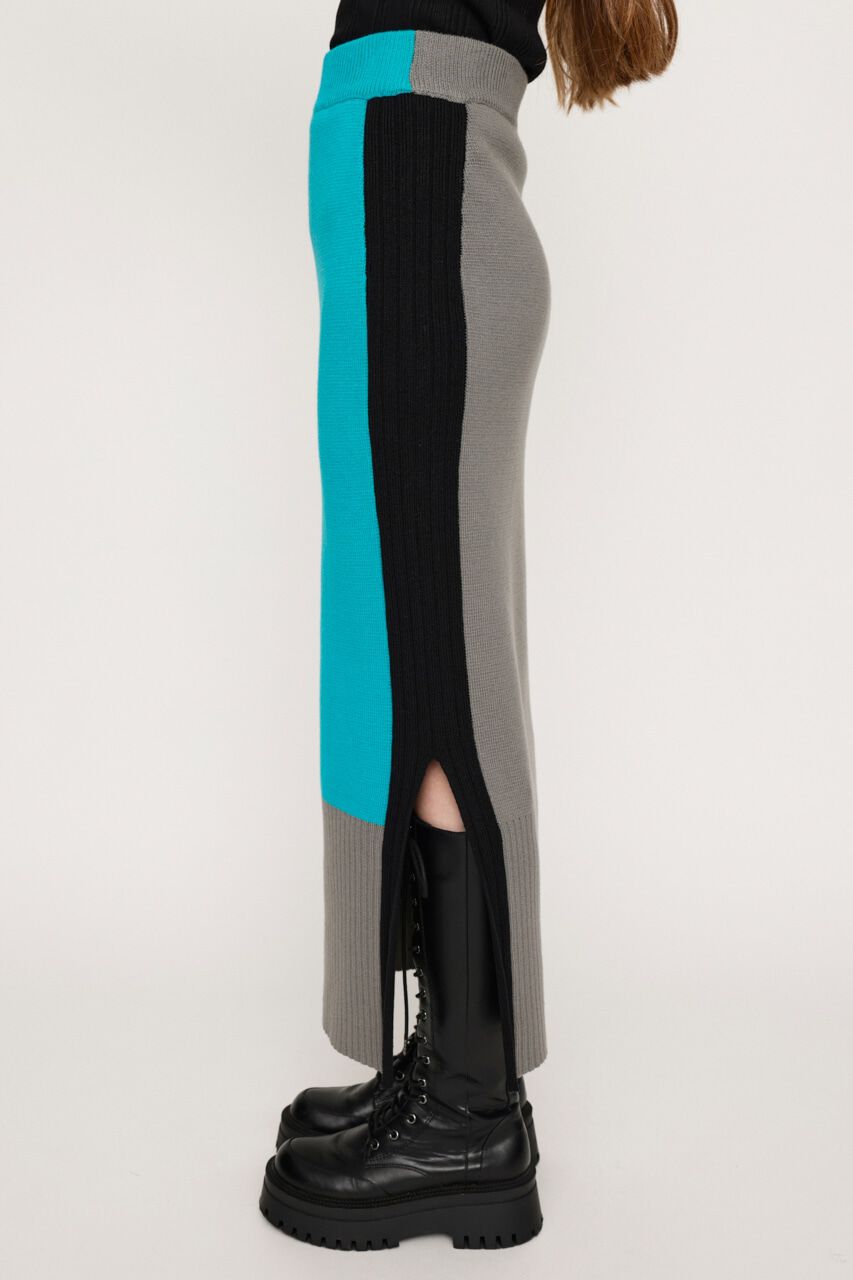 SLY「MILANO RIB ミディアムスカート」|スカート|