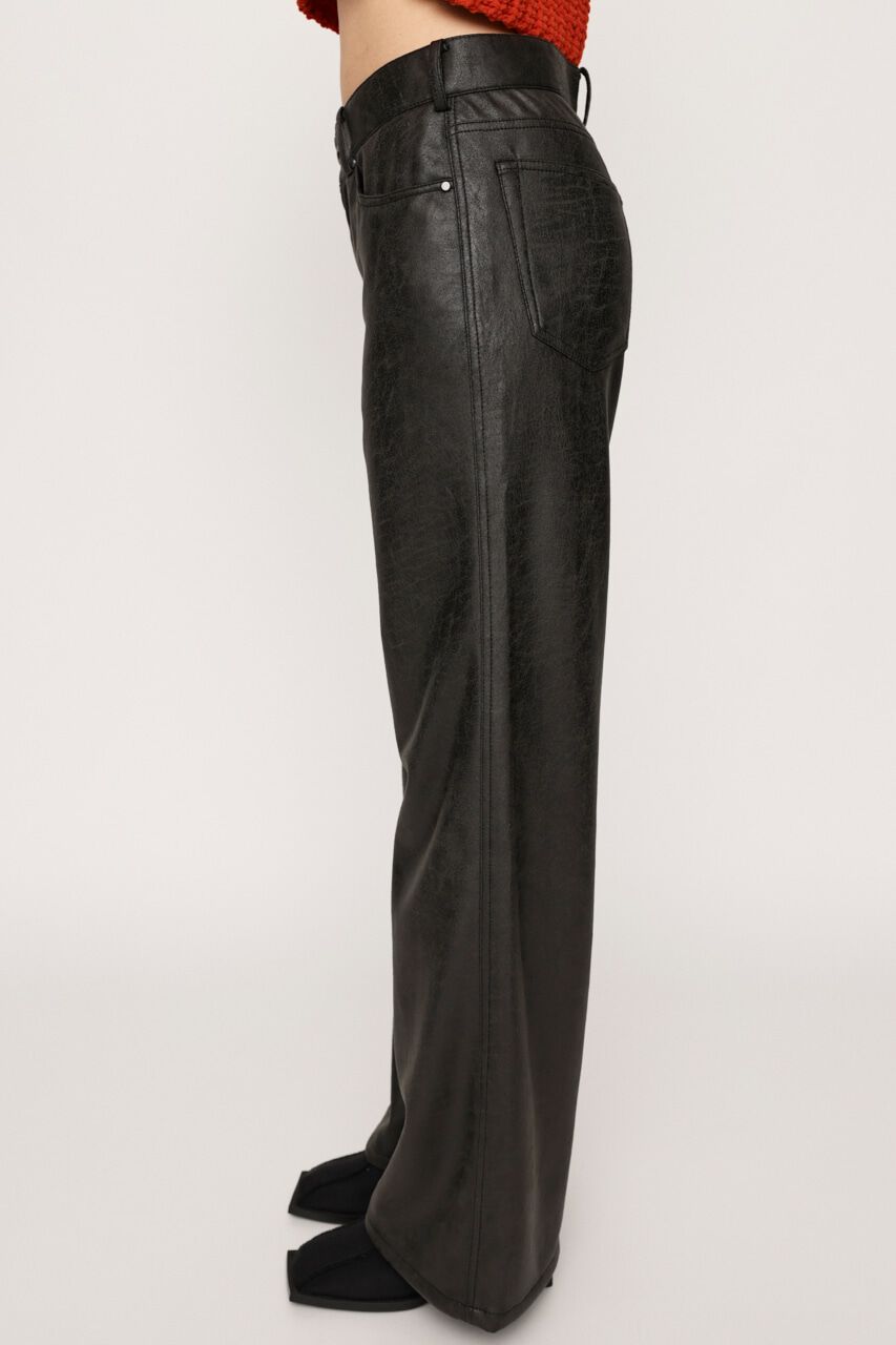 SLY「L／W CRACK F／LEATHER パンツ」|その他|