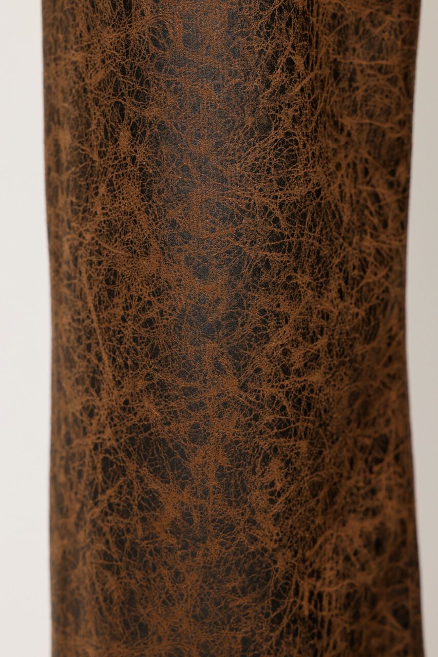 SLY「L／W CRACK F／LEATHER パンツ」|その他|