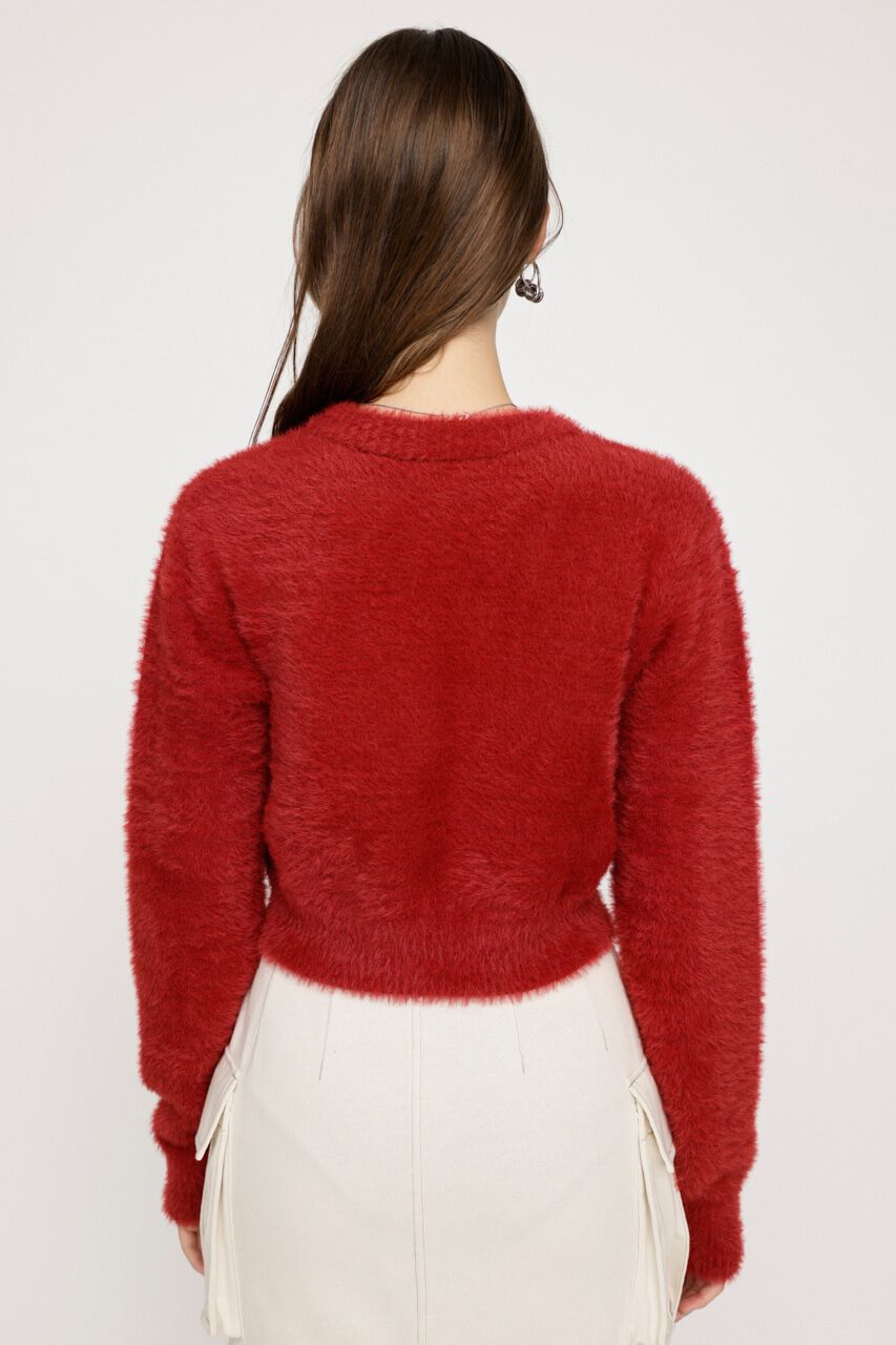 SLY「SHAGGY CREW NECK トップス」|ニット・セーター|