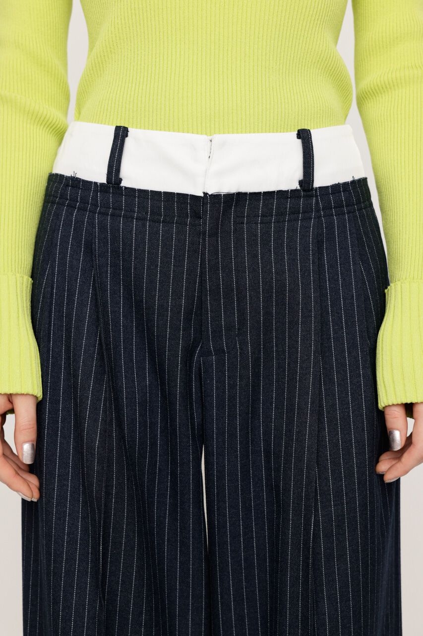 SLY「2 TUCKS LAYER STRAIGHT パンツ」|その他|