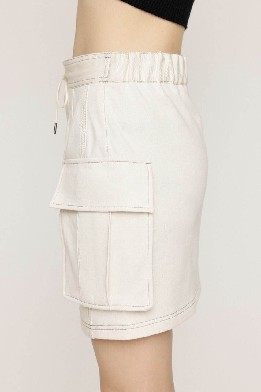 SLY「COMBI CUT ショートスカート」|スカート|