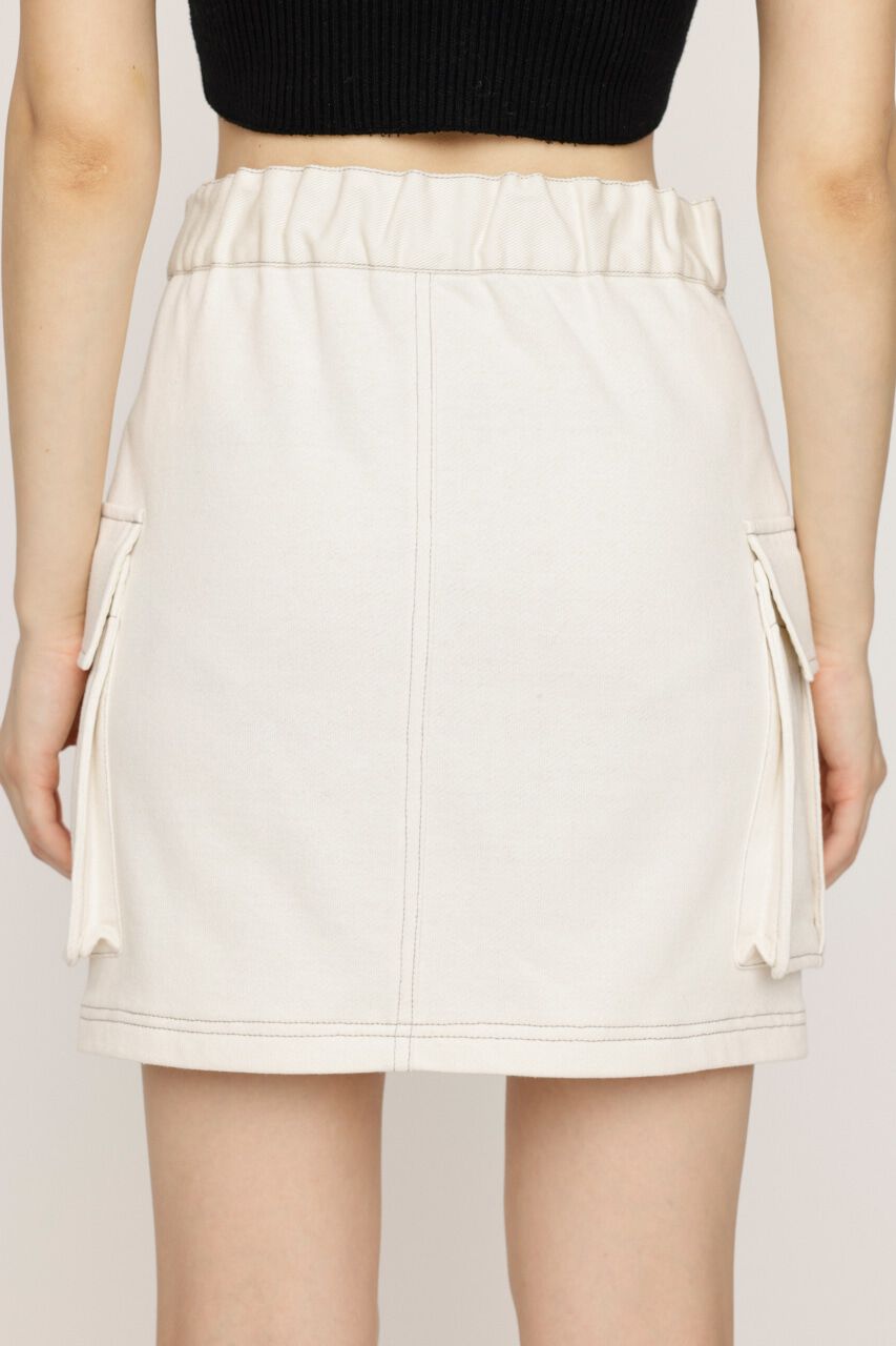 SLY「COMBI CUT ショートスカート」|スカート|