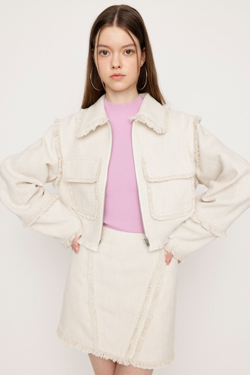 SLY「SPRING TWEED CROP ジャケット」|その他|