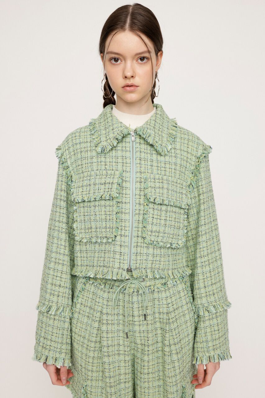 SLY「SPRING TWEED CROP ジャケット」|その他|