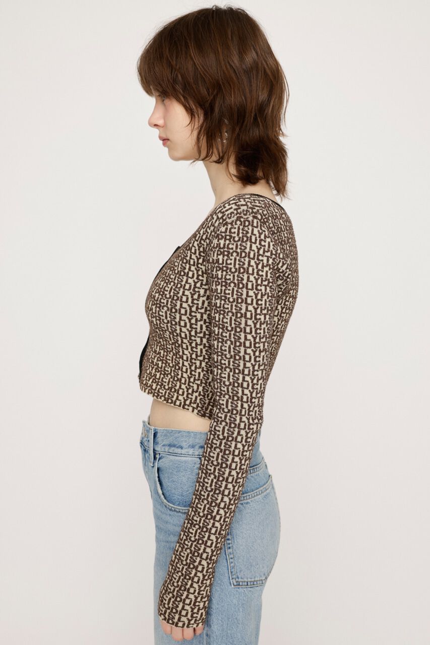 SLY「GLITTER JQ トップス」|ニット・セーター|