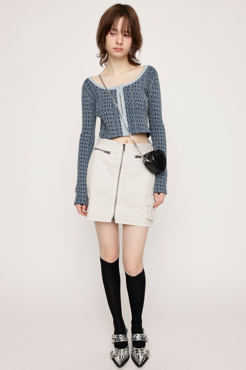 SLY「GLITTER JQ トップス」|ニット・セーター|