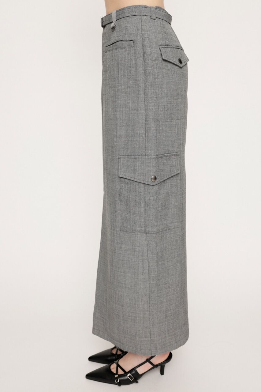 SLY「FRONT SLIT SIDE PK I LINE スカート」|スカート|