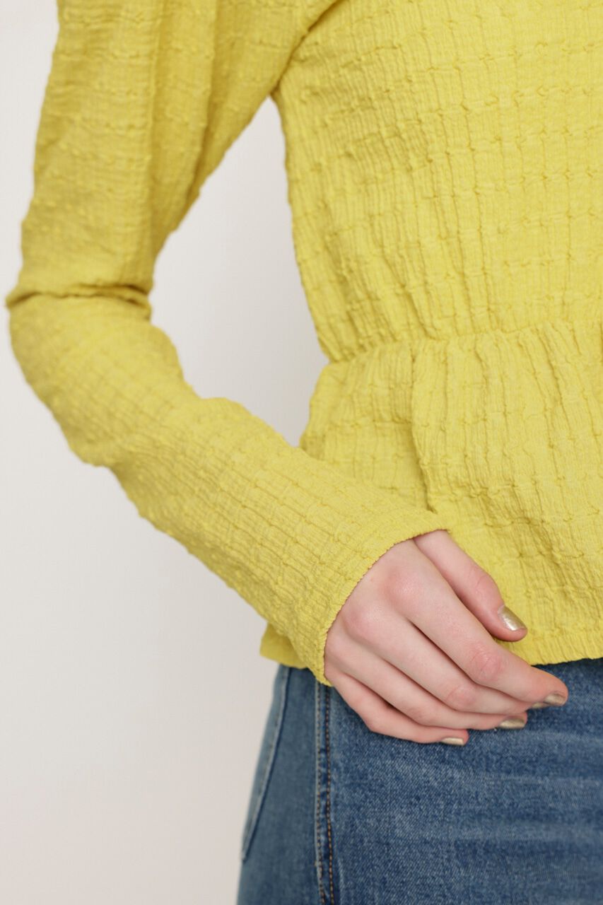 SLY「2WAY SWELLING JQ PUFF トップス」|Tシャツ・カットソー|