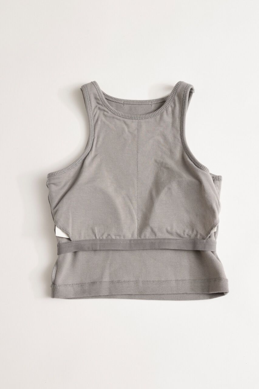 SLY「AME-SLEEVE CROP TANK」|タンクトップ|