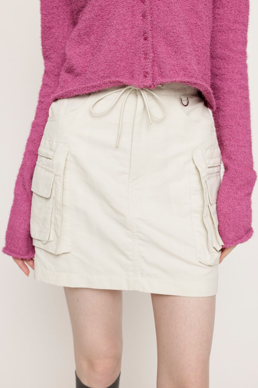 SLY「BIG POCKET FIELD ショートスカート」|スカート|