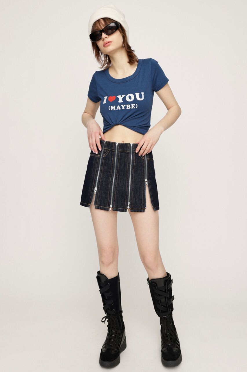 SLY「HinaYoshiharaxSLY L／W DENIM スカート」|スカート|