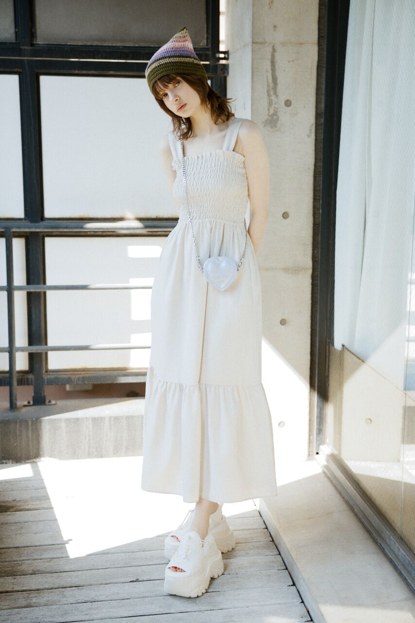 SLY「SHIRRING ワンピース」|ワンピース|