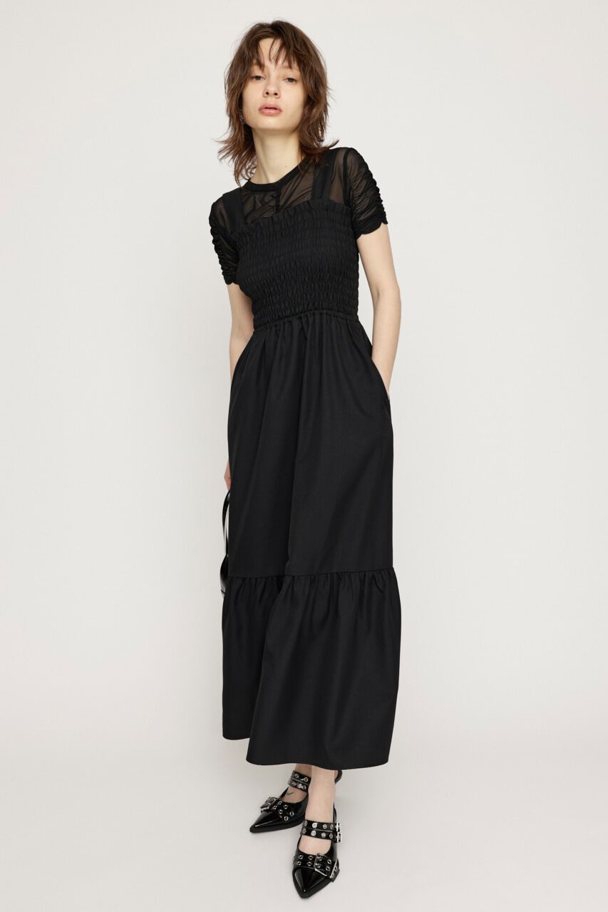 SLY「SHIRRING ワンピース」|ワンピース|