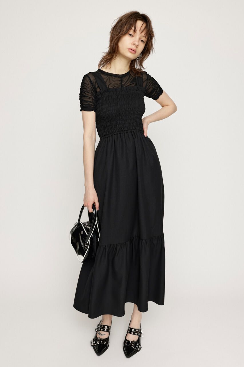 SLY「SHIRRING ワンピース」|ワンピース|