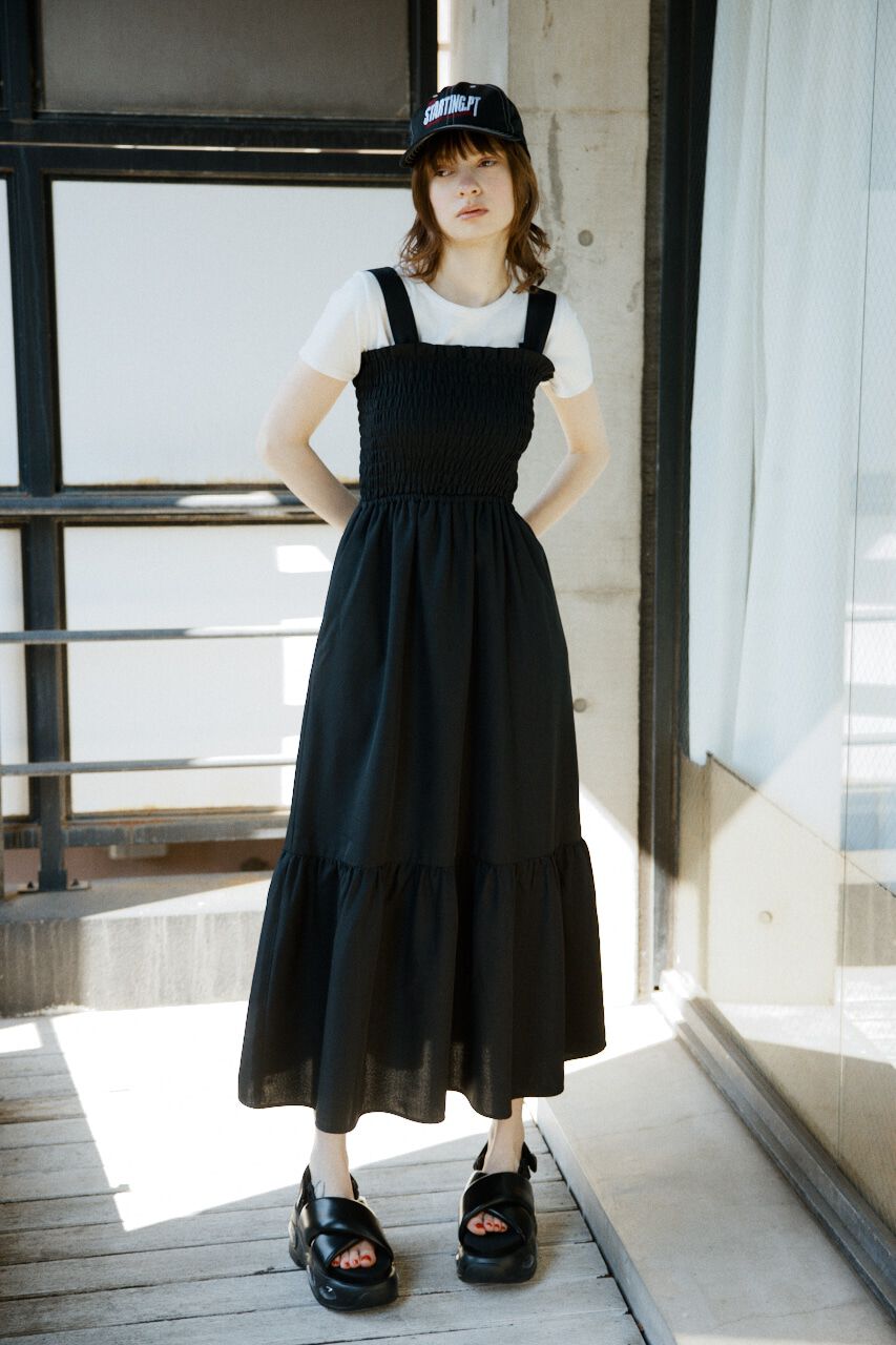 SLY「SHIRRING ワンピース」|ワンピース|