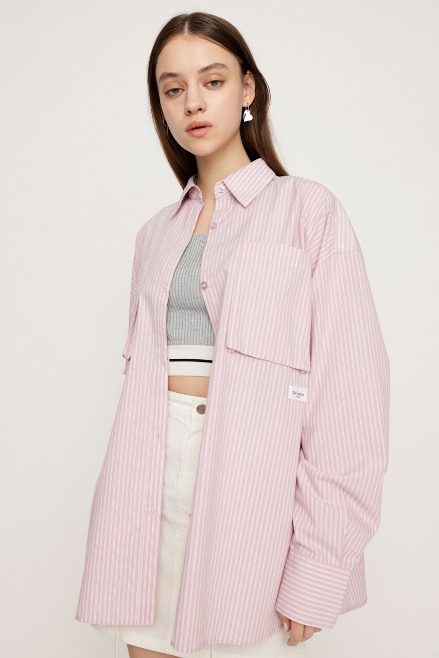 SLY「NAME PATCH STANDARD シャツ」|シャツ・ブラウス|