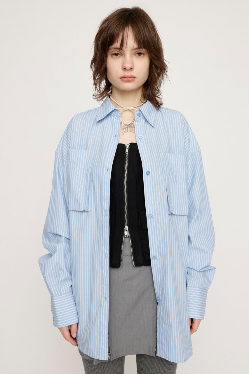 SLY「NAME PATCH STANDARD シャツ」|シャツ・ブラウス|