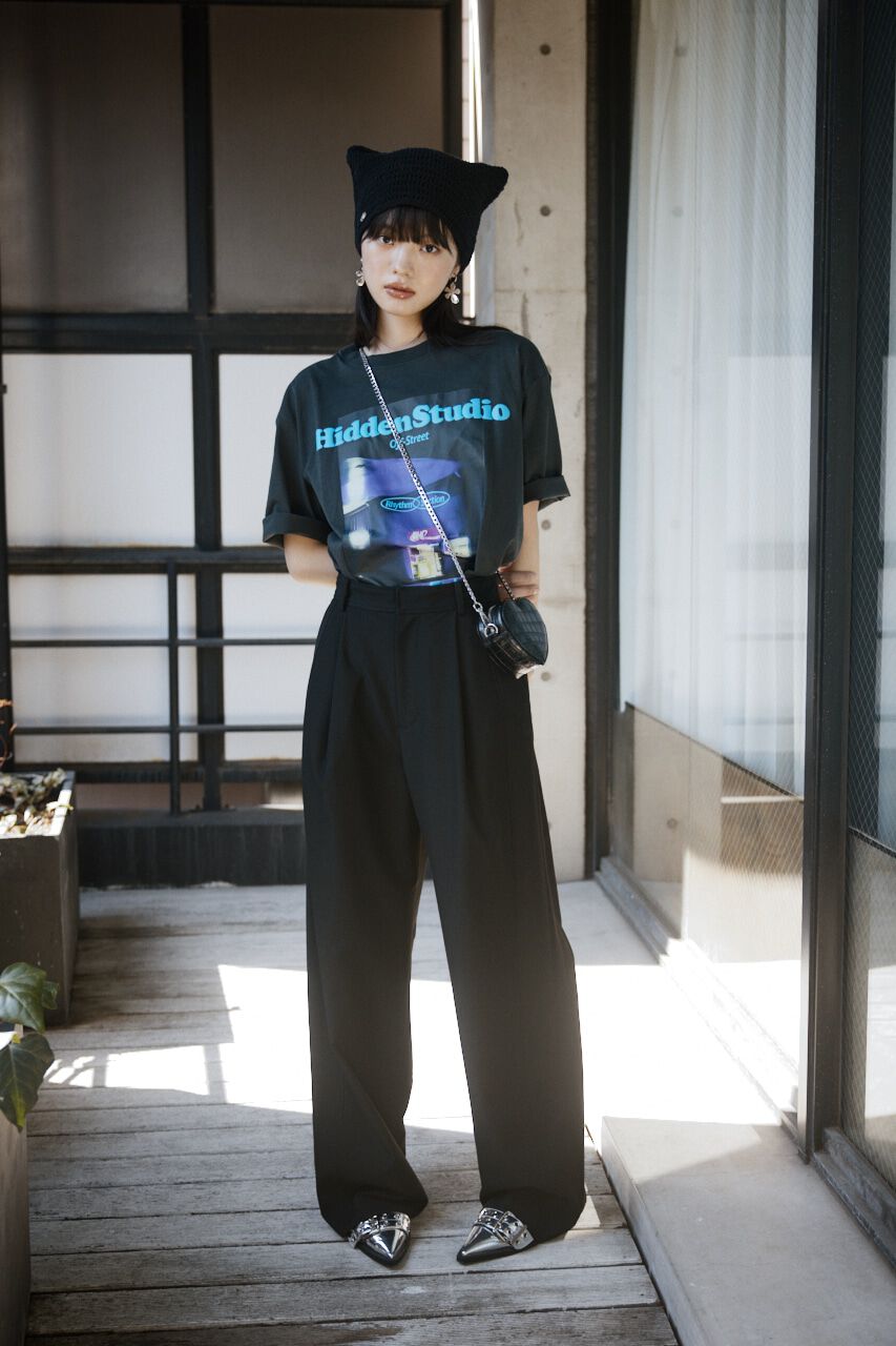 SLY「PUFFER LOGO & PHOTO Tシャツ」|Tシャツ・カットソー|