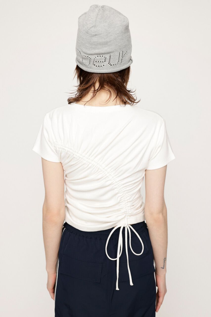 SLY「DROST GATHER COMPACT トップス」|Tシャツ・カットソー|