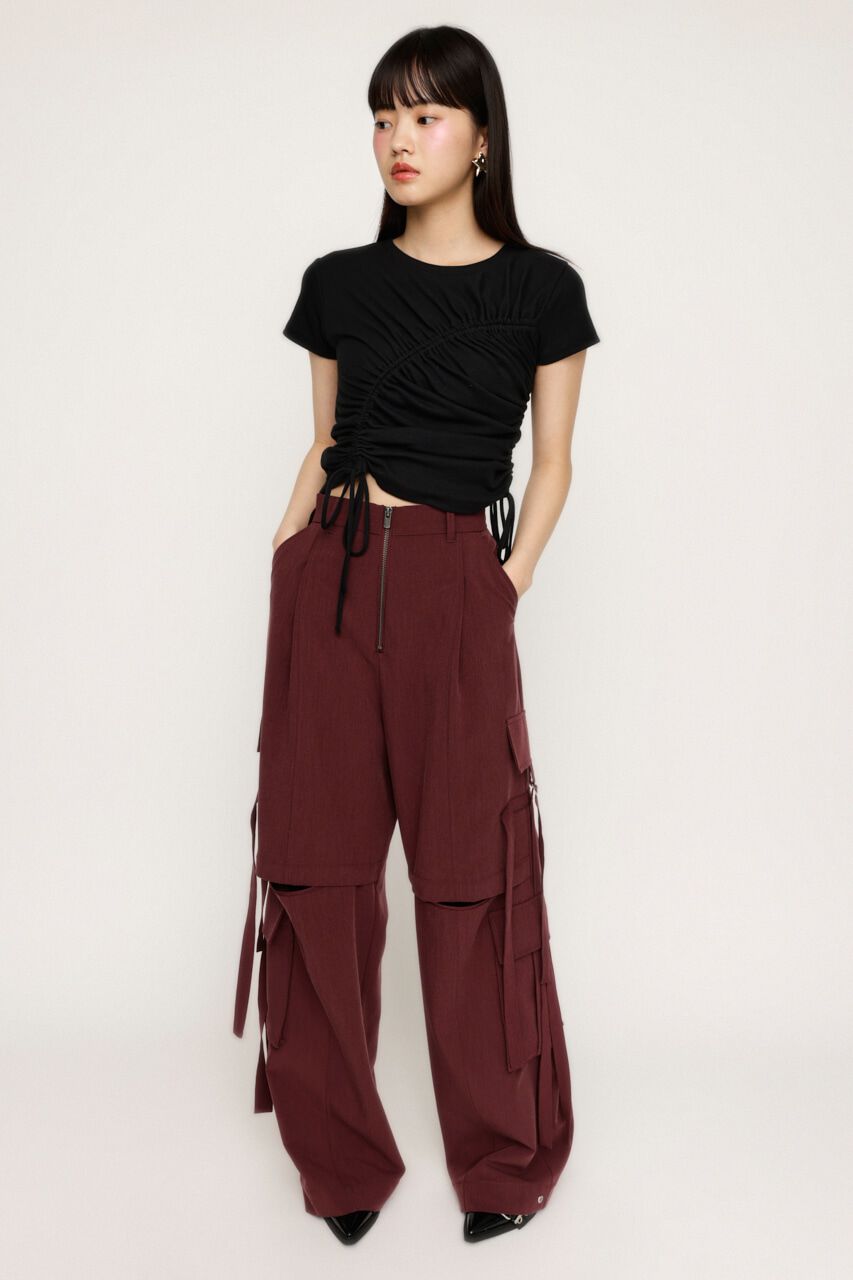 SLY「KNEE ZIP CARGO パンツ」|その他|