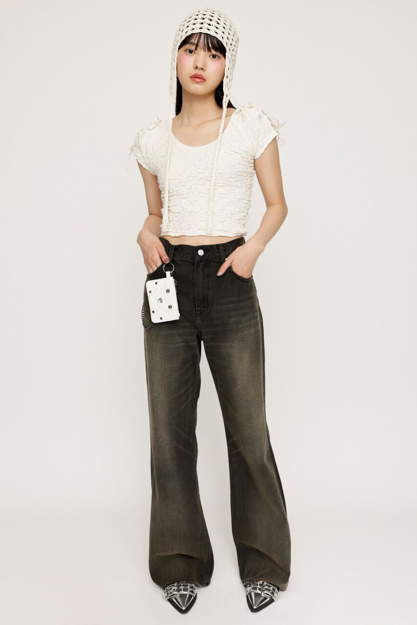 SLY「EZRA EB-STRAIGHT PT-E」|デニム|