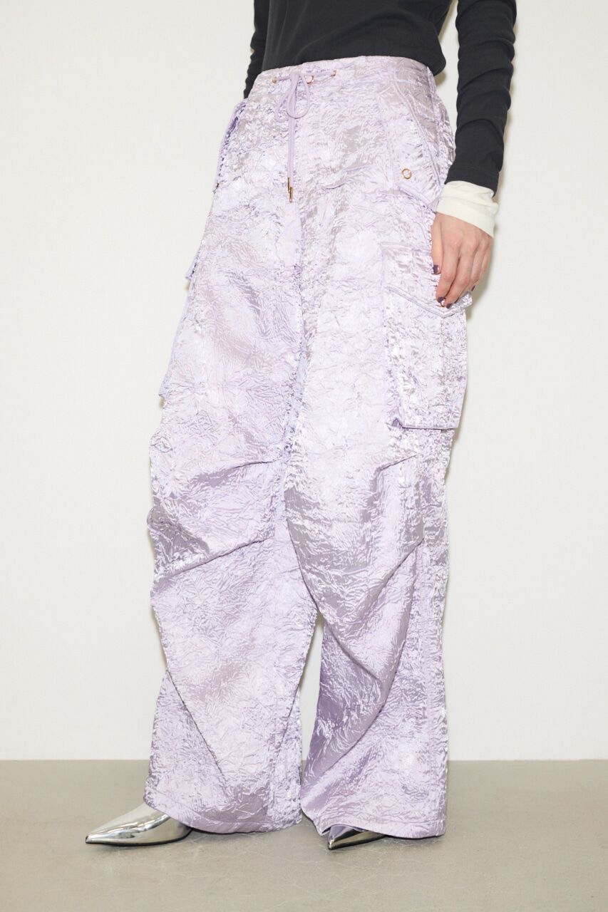 SLY「WRINKLE SATIN CARGO パンツ」|その他|