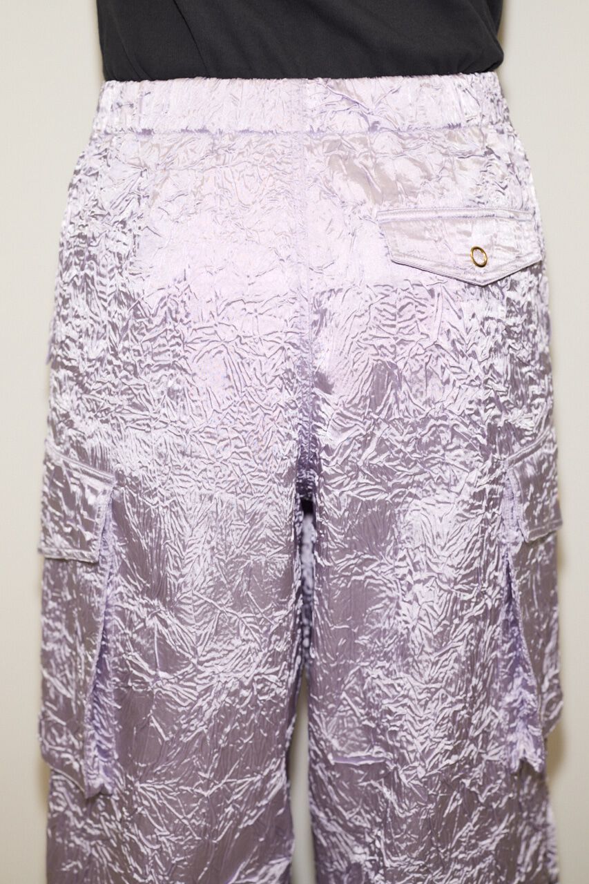 SLY「WRINKLE SATIN CARGO パンツ」|その他|