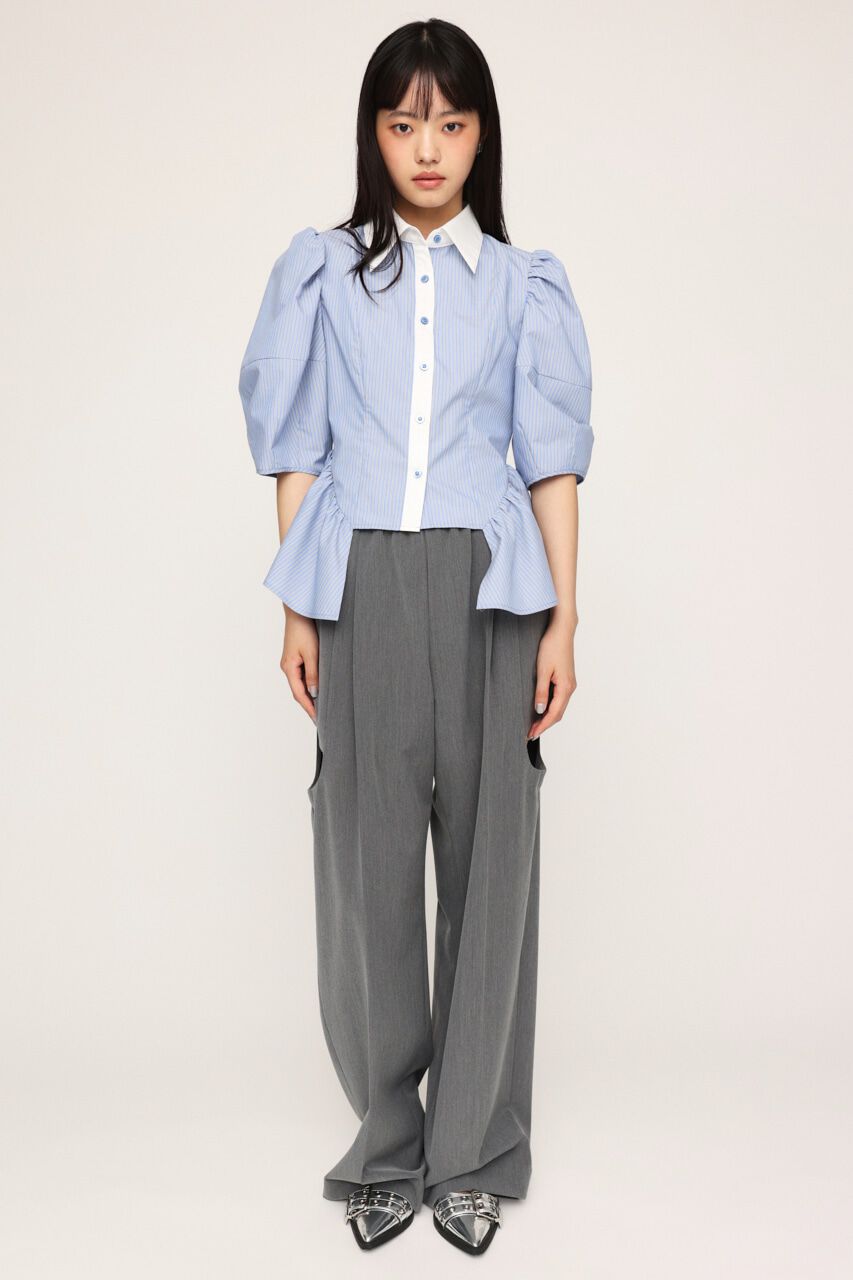 SLY「VOLUME SLEEVE ブラウス」|シャツ・ブラウス|