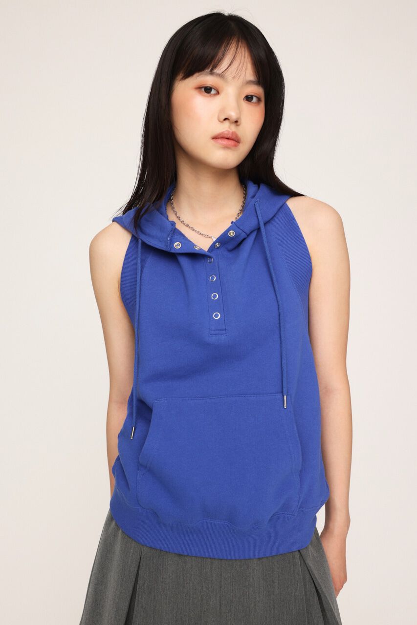 SLY「BACK OPEN HOODIE」|パーカー|