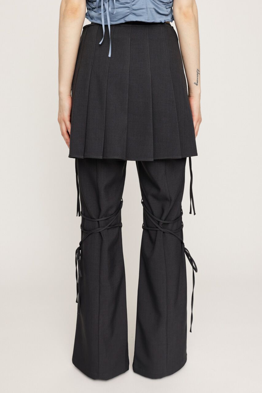 SLY「PLEATS LAYERED FLARE パンツ」|その他|