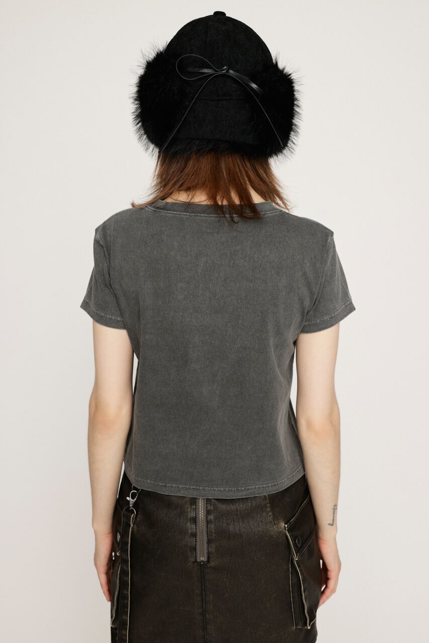 SLY「FRONT PRINT COMPACT Tシャツ」|Tシャツ・カットソー|