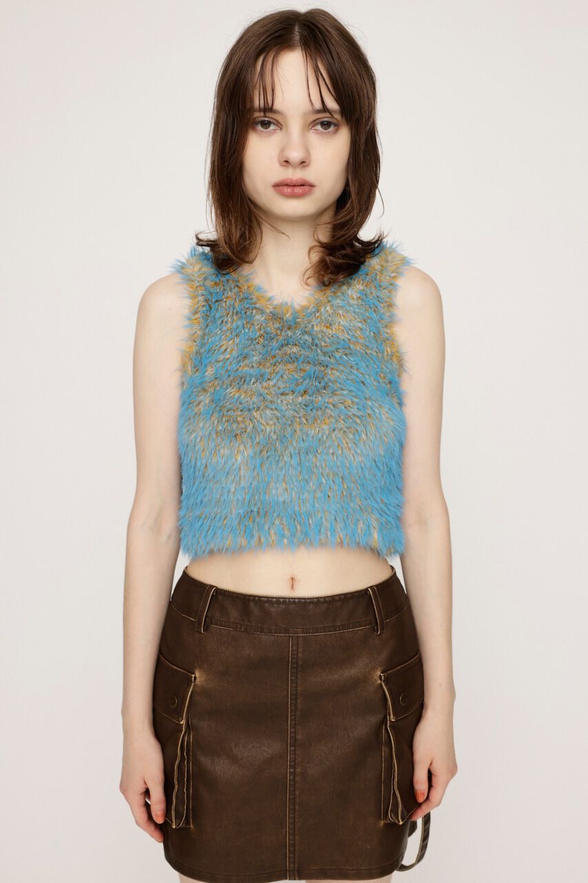 SLY「MIX SHAGGY TANK」|タンクトップ|