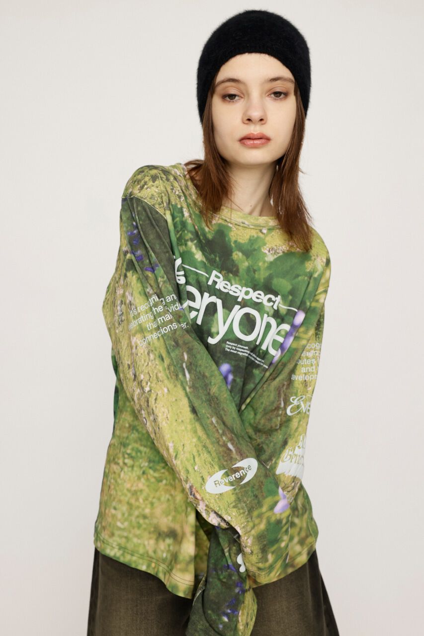 SLY「LANDSCAPE LOGO Tシャツ」|Tシャツ・カットソー|