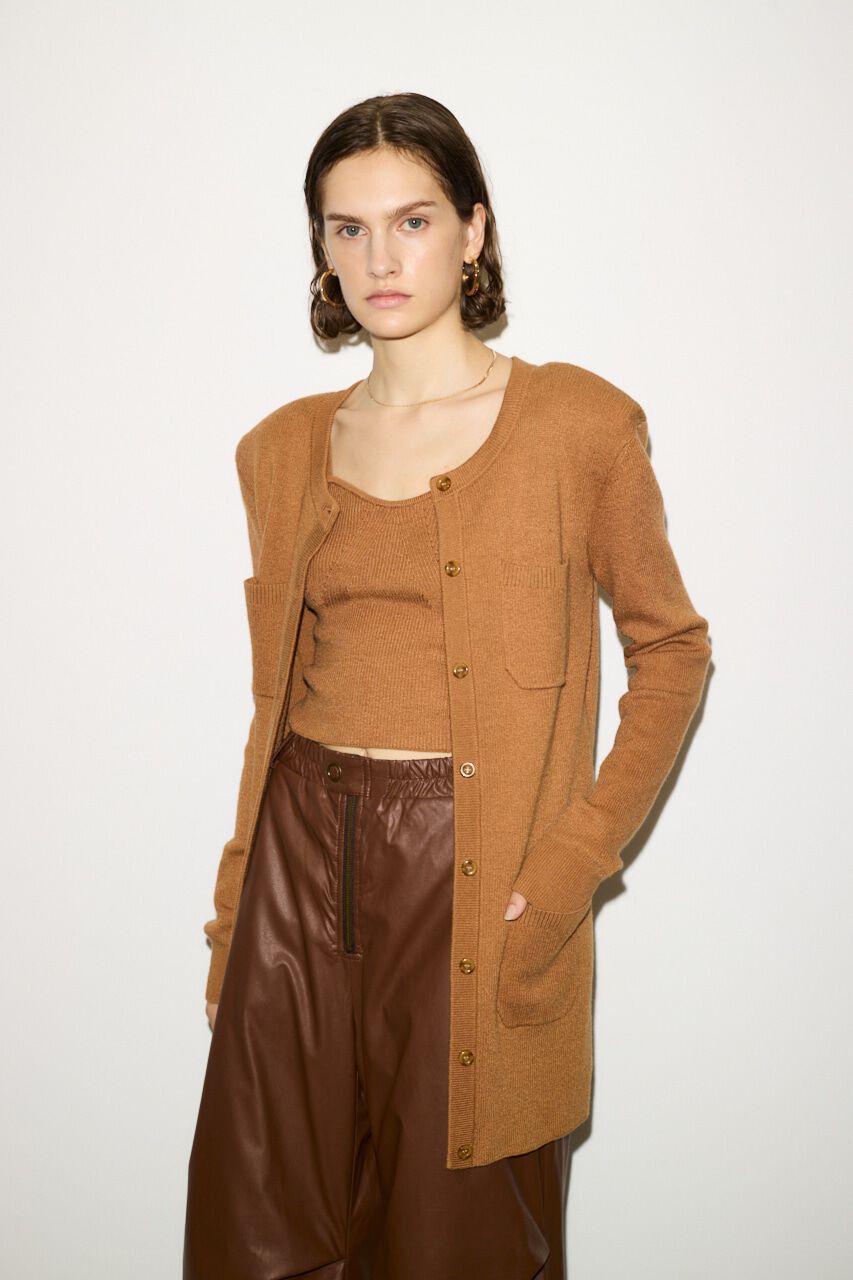 SLY「RIB HG 4PK MIDI カーディガン」|カーディガン|