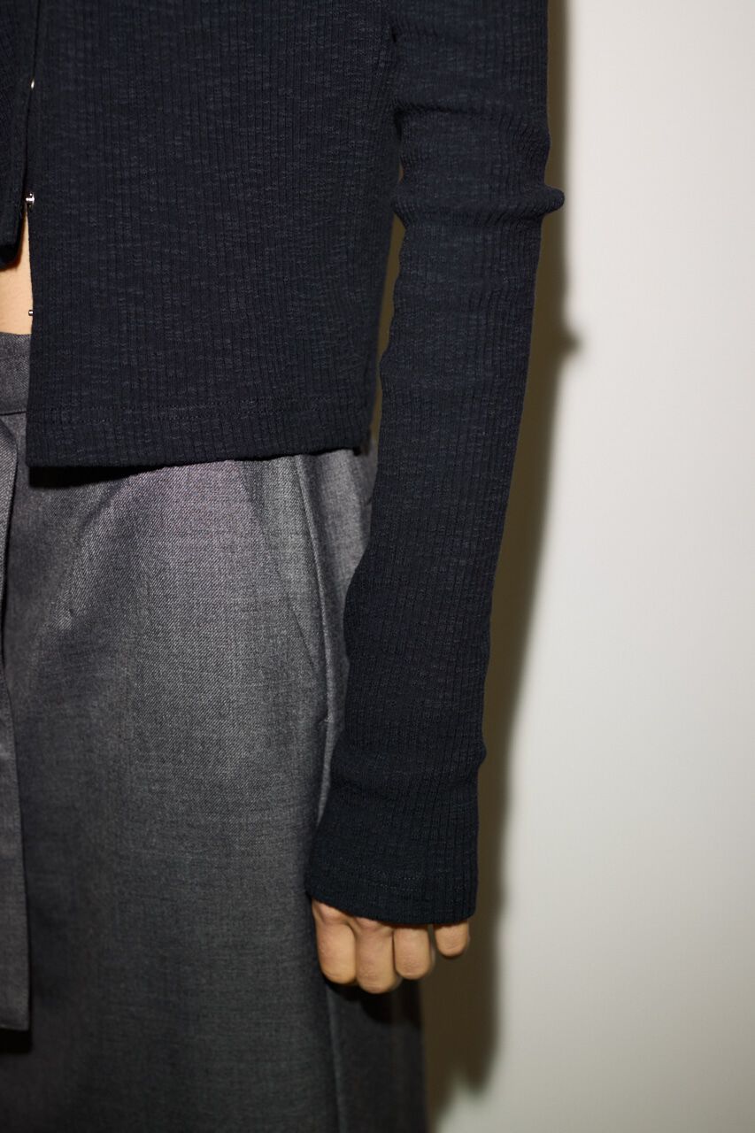 SLY「SLANT BUTTON L／S トップス」|Tシャツ・カットソー|