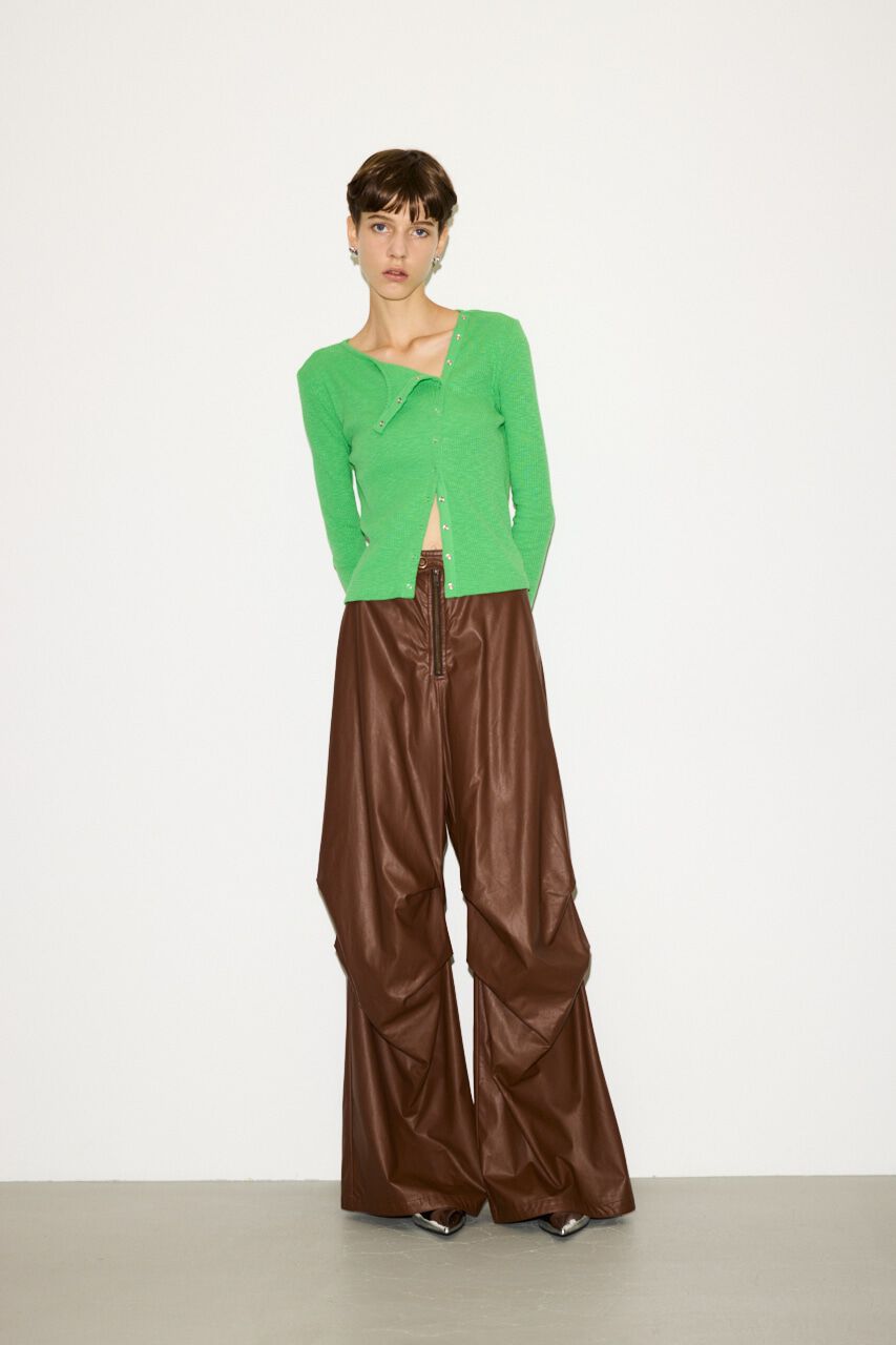 SLY「SLANT BUTTON L／S トップス」|Tシャツ・カットソー|